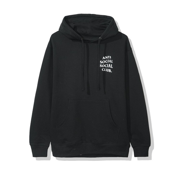 Anti Social Social Club Kkoch Black Hoodie - Picture 2 of 2